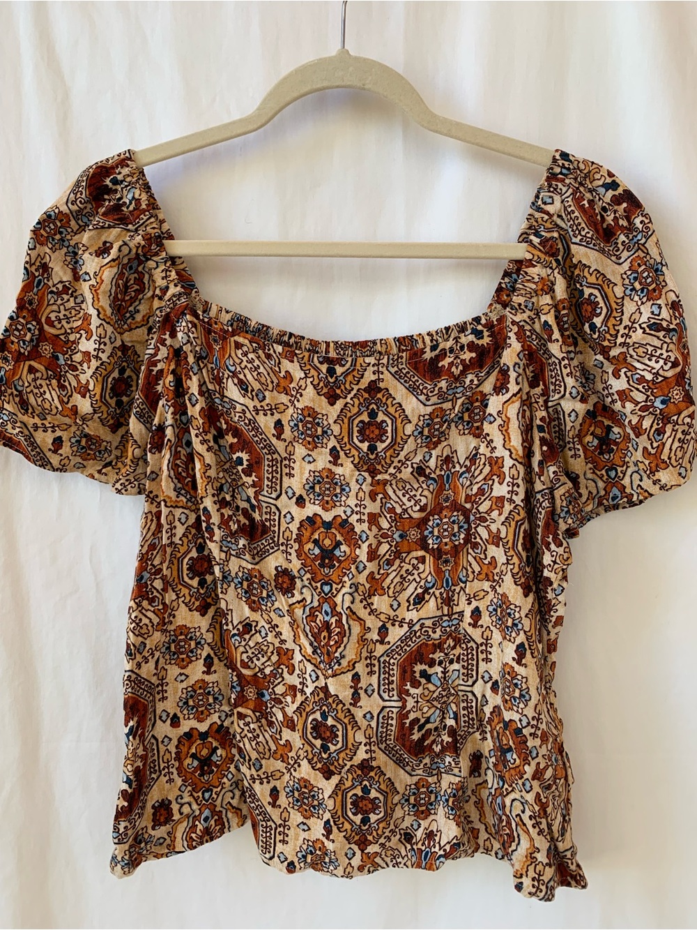 Idyllwind Multicolor Patterned Blouse Size Large - Picture 5 of 9
